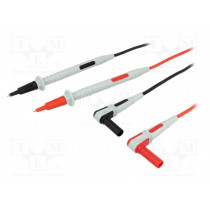 AX-TLS-004A; Set of test leads; Inom: 10A; Len: 1m; red and black; AXIOMET AX-TLS-004A; Set of test leads; Inom: 10A; Len: 1m; red and black; AXIOMET