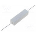 PRW0FWJW101B00; Resistor: wire-wound; cement; THT; 100Ω; 15W; ±5%; 12.5x12.5x49mm; ROYAL OHM