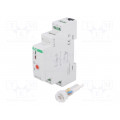 AZ-112; Twilight switch; IP65; 230VAC; SPST-NO; DIN; -25÷50°C; F&F