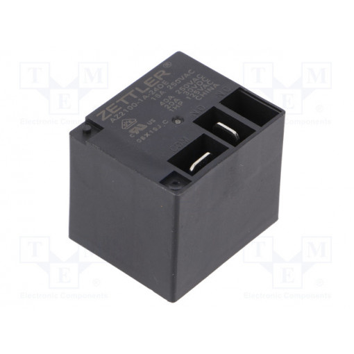 AZ2100-1A-24DE; Relay: electromagnetic; SPST-NO; Ucoil: 24VDC; 40A; Series: AZ2100; ZETTLER AZ2100-1A-24DE; Relay: electromagnetic; SPST-NO; Ucoil: 24VDC; 40A; Series: AZ2100; ZETTLER