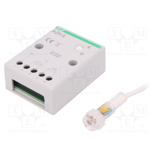 AZH-S-12V; Twilight switch; IP65; 12VDC; for wall mounting; 16A; -25÷50°C; F&F AZH-S-12V; Twilight switch; IP65; 12VDC; for wall mounting; 16A; -25÷50°C; F&F