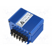 PE-16; Power supply: step-down converter; Uout max: 13.8VDC; 12A; 85%; AZO DIGITAL