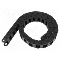 B15.025.048.0; Cable chain; Series: B15; Bend.rad: 48mm; L: 1006mm; Int.width: 25mm; igus