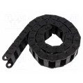 B15.038.048.0; Cable chain; Series: B15; Bend.rad: 48mm; L: 1006mm; Int.width: 38mm; igus