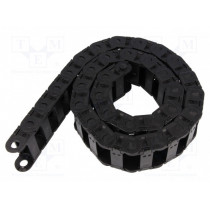B15.038.075.0; Cable chain; Series: B15; Bend.rad: 75mm; L: 1006mm; Int.width: 38mm; igus