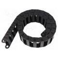 B15.050.038.0; Cable chain; Series: B15; Bend.rad: 38mm; L: 1006mm; Int.width: 50mm; igus