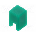 B321050; Button; push-in; none; 5.5mm; -25÷70°C; square; green; OMRON OCB