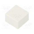 B321260; Button; push-in; none; 5.5mm; -25÷70°C; square; white; OMRON OCB