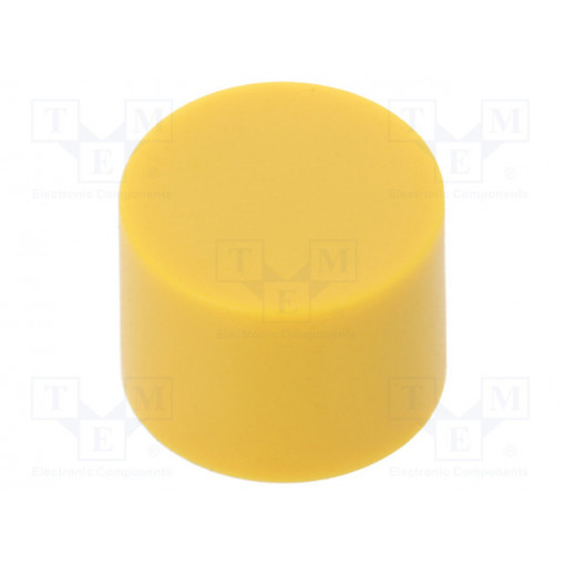 B321630; Button; push-in; none; 7mm; -25÷70°C; round; yellow; OMRON OCB
