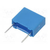 B32520C3104K000; Capacitor: polyester; 100nF; 160VAC; 250VDC; Pitch: 7.5mm; ±10%; EPCOS