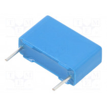 B32522N6224J000; Capacitor: polyester; 220nF; 200VAC; 450VDC; Pitch: 15mm; ±5%; EPCOS