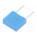 B32529C0104K000; Capacitor: polyester; 100nF; 40VAC; 63VDC; Pitch: 5mm; ±10%; EPCOS