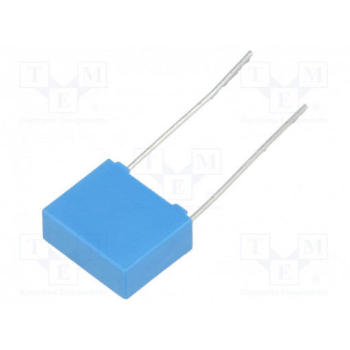 B32529C0105K189; Capacitor: polyester; 1uF; 40VAC; 63VDC; Pitch: 5mm; ±10%; -55÷125°C; EPCOS