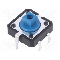 B3F5150; Microswitch TACT; SPST-NO; Pos: 2; 0.05A/24VDC; THT; none; 1.27N; OMRON OCB