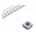 B3FS1000P; Microswitch TACT; SPST-NO; Pos: 2; 0.05A/24VDC; SMT; none; 980mN; OMRON OCB