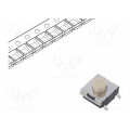 B3FS1012P; Microswitch TACT; SPST-NO; Pos: 2; 0.05A/24VDC; SMT; none; 1.47N; OMRON OCB