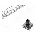B3FS1050P; Microswitch TACT; SPST-NO; Pos: 2; 0.05A/24VDC; SMT; none; 980mN; OMRON OCB