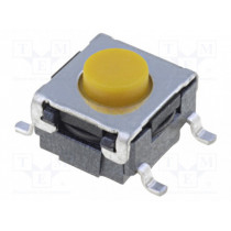 B3S-1002; Microswitch TACT; SPST-NO; Pos: 2; 0.05A/24VDC; SMT; none; 2.26N; OMRON OCB