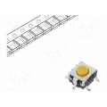 B3S1102P; Microswitch TACT; SPST-NO; Pos: 2; 0.05A/24VDC; SMT; none; 2.26N; OMRON OCB
