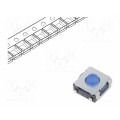 B3SL-1005P; Microswitch TACT; SPST-NO; Pos: 2; 0.05A/12VDC; SMT; none; 3.5N; OMRON OCB