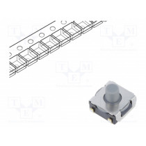 B3SL-1022P; Microswitch TACT; SPST-NO; Pos: 2; 0.05A/12VDC; SMT; none; 1.96N; OMRON OCB