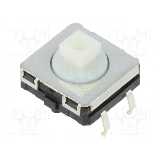 B3W4050S; Microswitch TACT; SPST-NO; Pos: 2; 0.05A/24VDC; THT; none; 1.96N; OMRON OCB