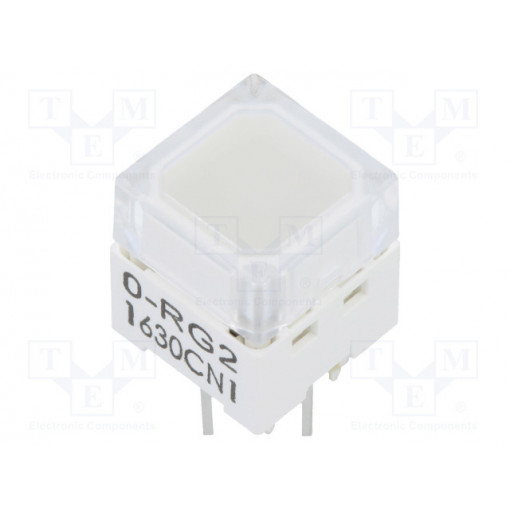 B3W9000RG2C; Microswitch TACT; SPST-NO; Pos: 2; 0.05A/24VDC; THT; 1.57N; 10x10mm; OMRON OCB