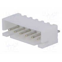 B6B-XH-A; Wire-board; socket; male; XH; 2.5mm; PIN: 6; THT; 250V; 3A; -25÷85°C; JST