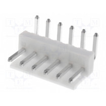 B6PS-VH; Socket; wire-board; male; VH; 3.96mm; PIN: 6; THT; 250V; 10A; -25÷85°C; JST