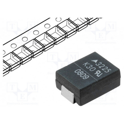 B72650M0251K072; Varistor: metal-oxide; SMD; 3225; 250VAC; 320VDC; 8.2J; 400A; 100mW; EPCOS