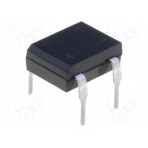 B80FD; Single-phase bridge rectifier; Urmax: 160V; If: 1A; Ifsm: 40A; DIL; DIOTEC SEMICONDUCTOR