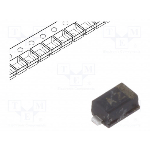 BA89202VH6127XTSA1; Diode: switching; 35V; 100mA; SC79; single diode; 120ns; Ufmax: 1V; INFINEON TECHNOLOGIES BA89202VH6127XTSA1; Diode: switching; 35V; 100mA; SC79; single diode; 120ns; Ufmax: 1V; INFINEON TECHNOLOGIES