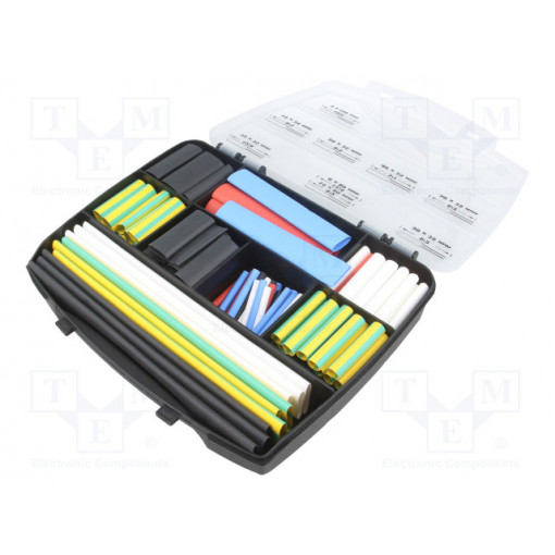 380-03005; Set of heat shrink sleeves; 3: 1; -55÷135°C; 20kV/mm; HELLERMANNTYTON