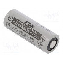 CR17450E-N; Battery: lithium; 3V; 4/5A,CR8L; Ø17x45mm; 2600mAh; FDK