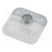 20329; Battery: silver; 1.55V; V329,coin; Batt.no: 1; Ø7.9x3.1mm; 37mAh; VARTA 20329; Battery: silver; 1.55V; V329,coin; Batt.no: 1; Ø7.9x3.1mm; 37mAh; VARTA