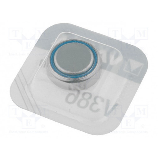 20386; Battery: silver; 1.55V; SR43,coin; Batt.no: 1; Ø11.6x4.2mm; 116mAh; VARTA