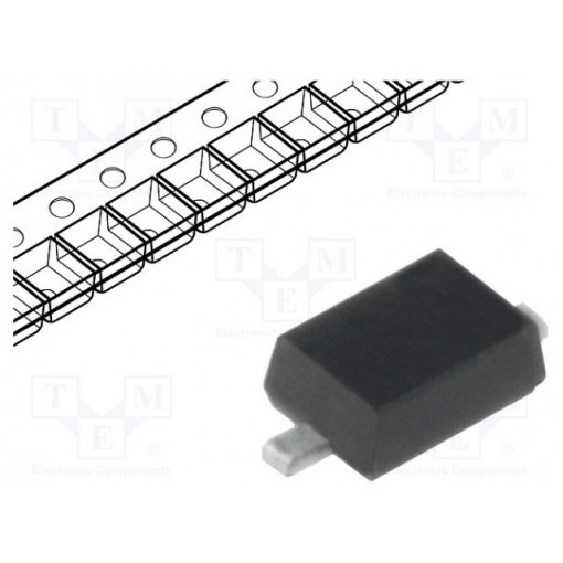 BAT42WS-RRG; Diode: Schottky rectifying; SMD; 30V; 0.2A; 5ns; SOD323F; TAIWAN SEMICONDUCTOR