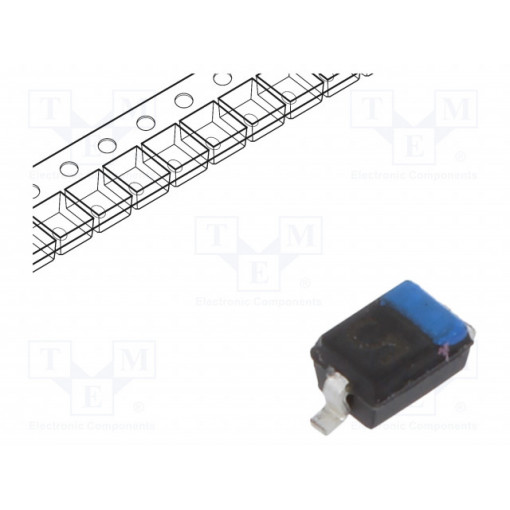 BAT5403WE6327HTSA1; Diode: Schottky rectifying; SMD; 30V; 0.2A; SOD323; 230mW; INFINEON TECHNOLOGIES