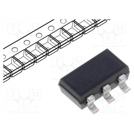 BC817UPNE6327; Transistor: NPN / PNP; bipolar; complementary; 45V; 0.5A; 0.33W; INFINEON TECHNOLOGIES BC817UPNE6327; Transistor: NPN / PNP; bipolar; complementary; 45V; 0.5A; 0.33W; INFINEON TECHNOLOGIES