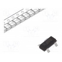 BF2040E6814HTSA1; Transistor: N-MOSFET; unipolar; RF; 8V; 40mA; 200mW; SOT143; SMT; INFINEON TECHNOLOGIES