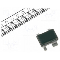 BF888H6327XTSA1; Transistor: NPN; bipolar; RF; 4V; 30mA; 0.16W; SOT343; INFINEON TECHNOLOGIES