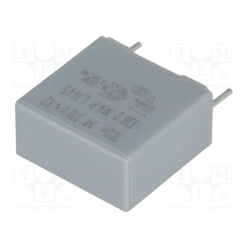 BFC233820104; Capacitor: polypropylene; 100nF; 630VDC; 10mm; Mounting: THT; VISHAY