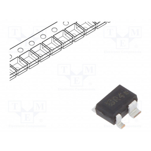 BFP640H6327XTSA1; Transistor: NPN; bipolar; RF; 4.1V; 50mA; 0.2W; SOT343; INFINEON TECHNOLOGIES