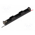 BH-425A; Holder; Leads: cables; Size: AAA,R3; Batt.no: 2; Colour: black; 150mm; COMF