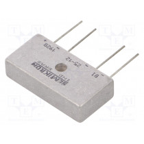BI25/12; Single-phase bridge rectifier; Urmax: 1.2kV; If: 25A; Ifsm: 370A; SEMIKRON