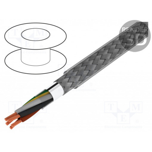 IP0051; Wire; BiTservo; 4G2,5mm2; aluminium foil,tinned copper braid; BITNER