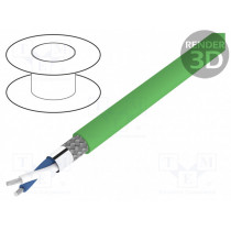 LP0178; Wire; RS485,data transmission; 1x2x0,22mm2; stranded; Cu; LSZH; BITNER