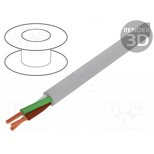 S30080; Wire; BiT LiYY; 3x0,5mm2; unshielded; 300/300V; PVC; Cu; stranded; BITNER