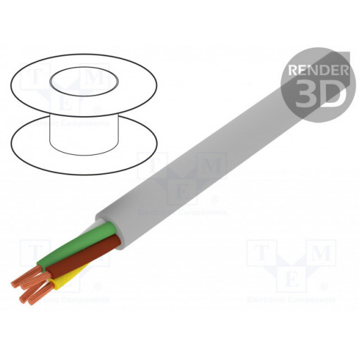S30081; Wire; BiT LiYY; 4x0,5mm2; unshielded; 300/300V; PVC; Cu; stranded; BITNER