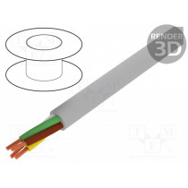 S30107; Wire; BiT LiYY; 4x0,75mm2; unshielded; 300/300V; PVC; Cu; stranded; BITNER